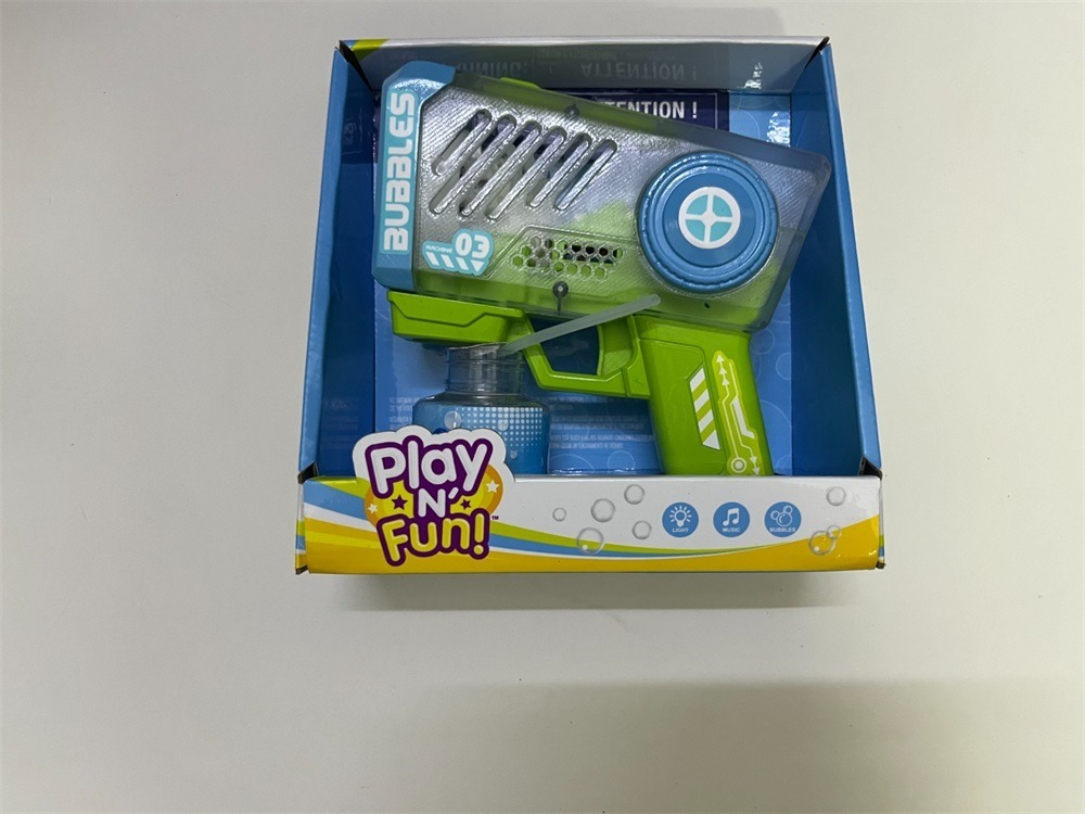 Electric bubble gun