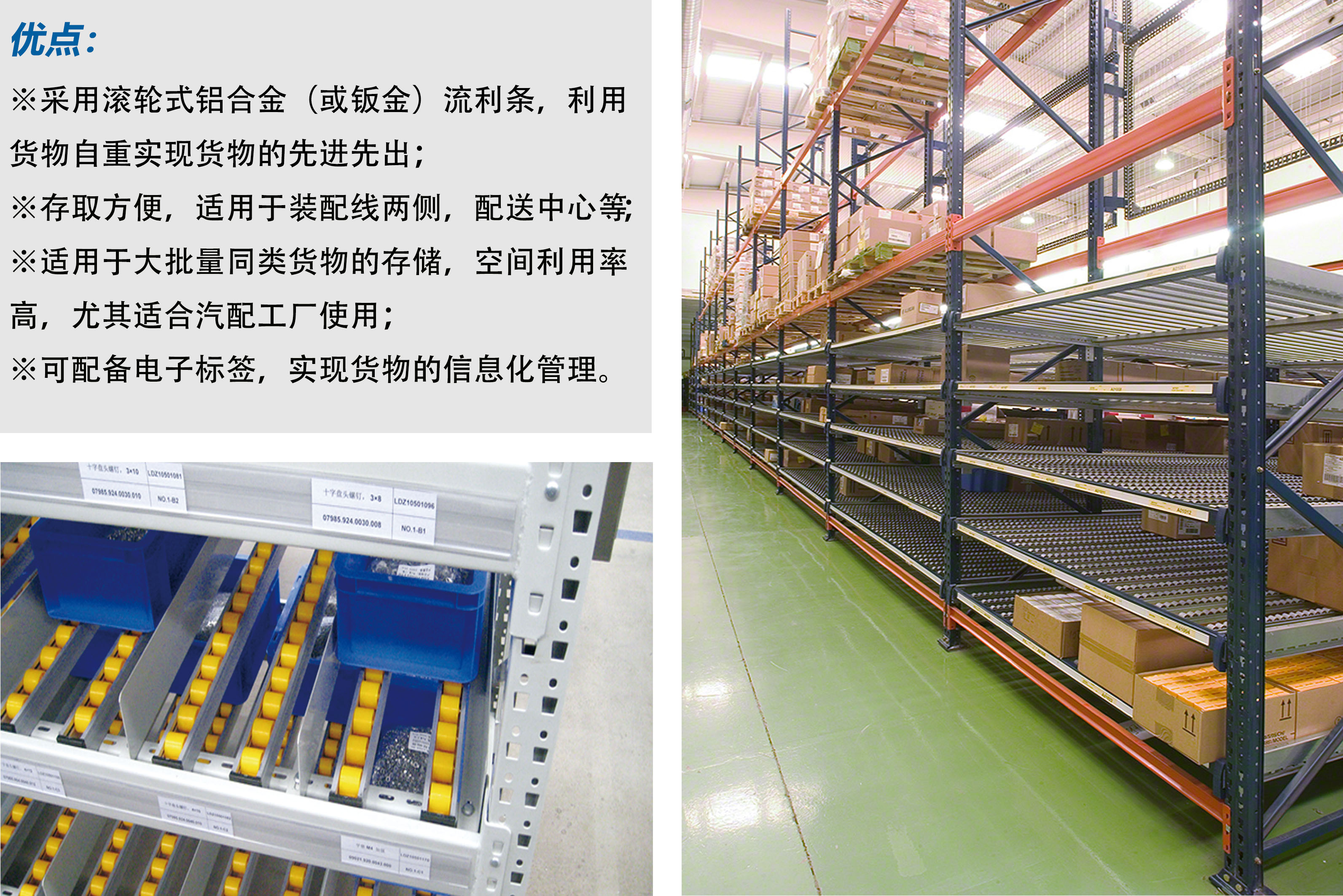 Satong fluent shelving industrial shelving