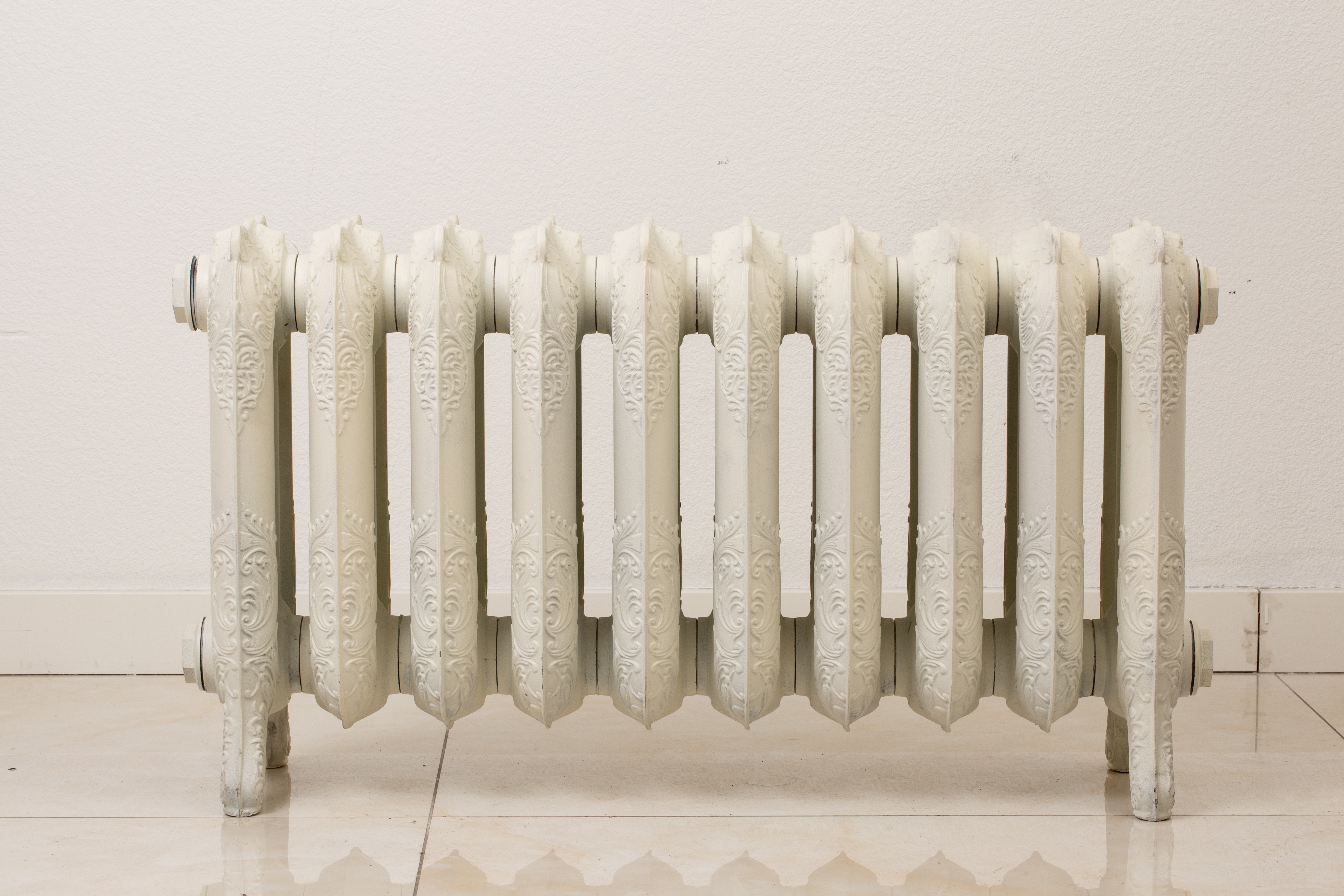 Cast iron three-column Rococo