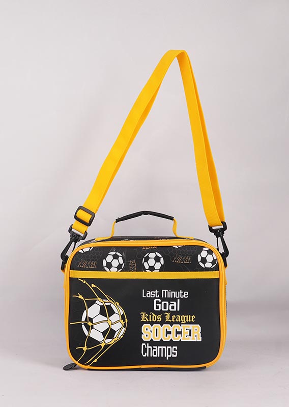 Children's football thermal lunch box