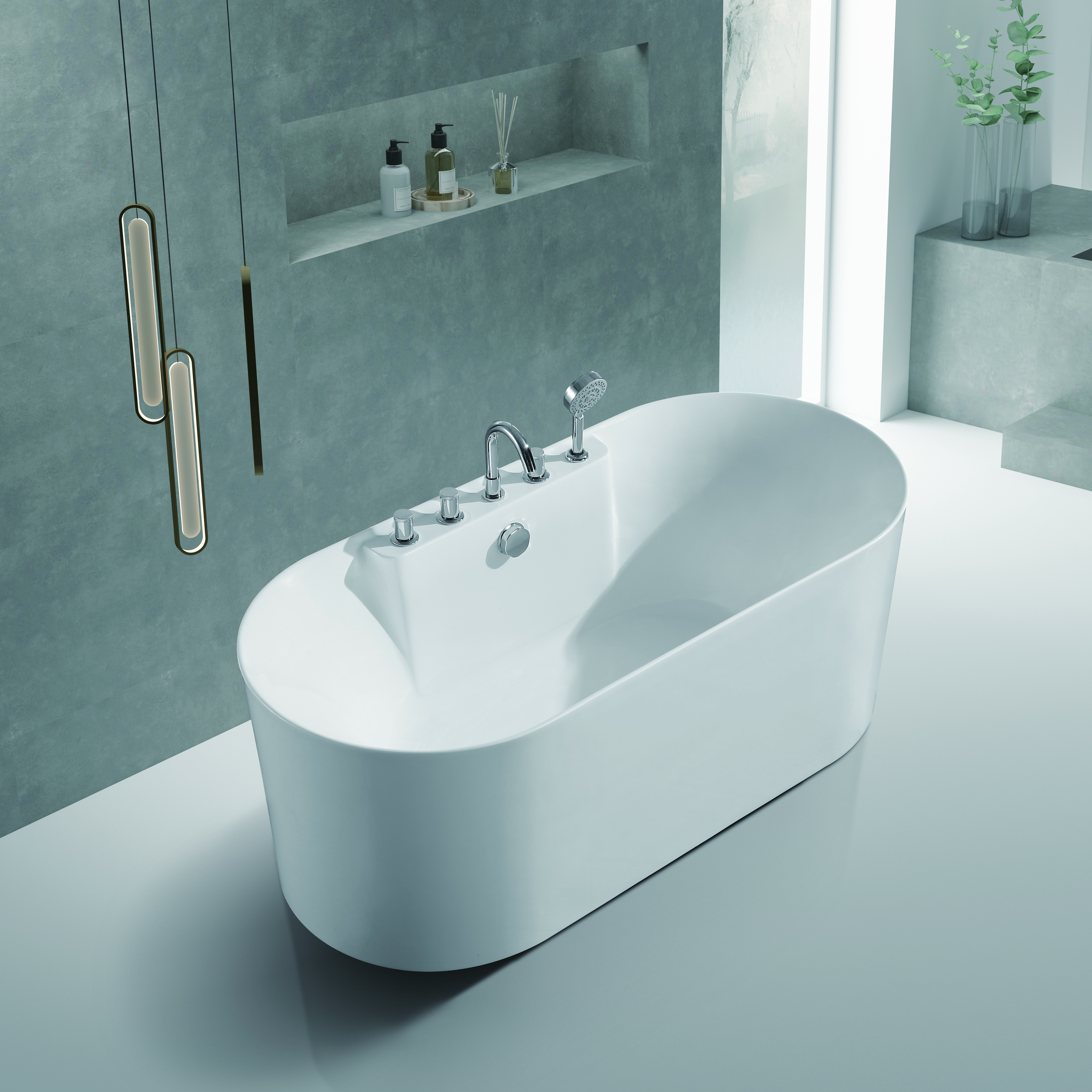 Simple bathtub