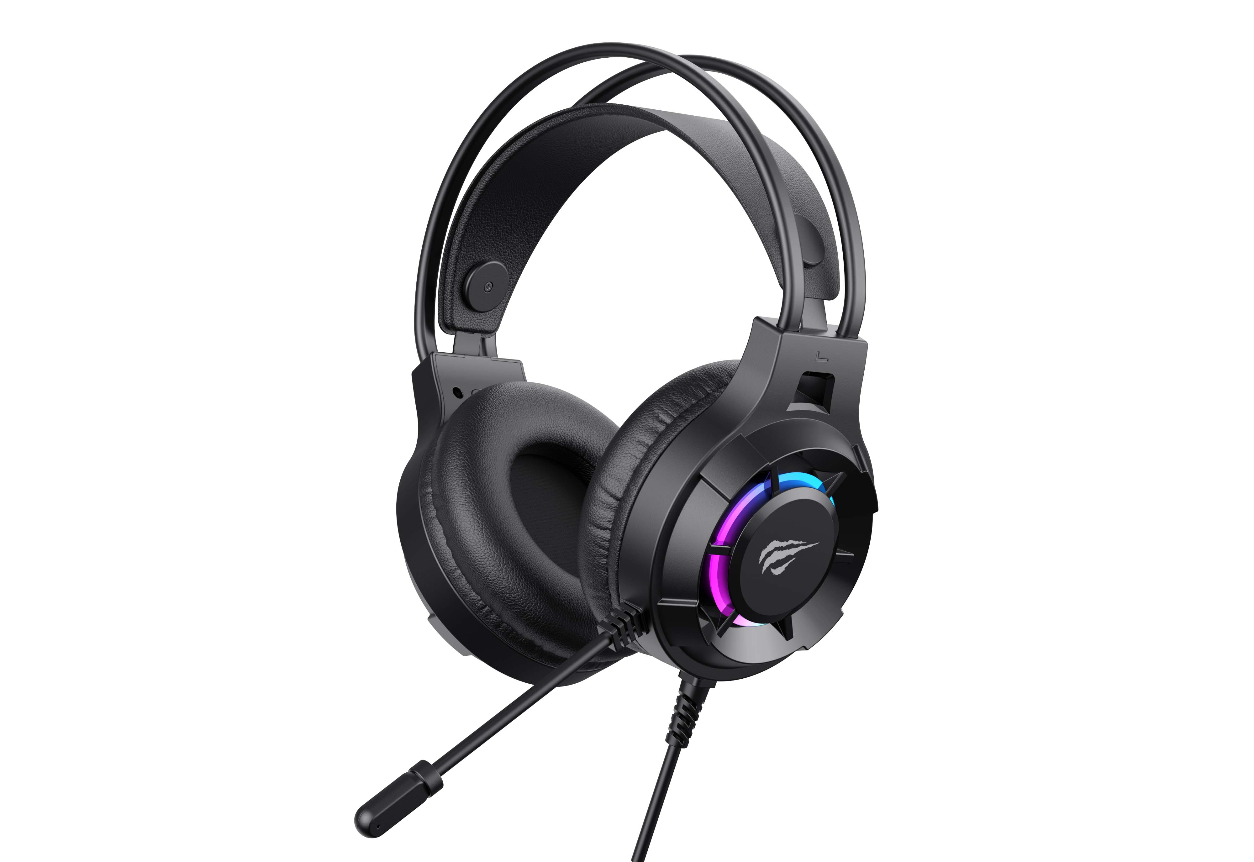 HAVIT H2049d Wired Gaming Headphone with RGB Light