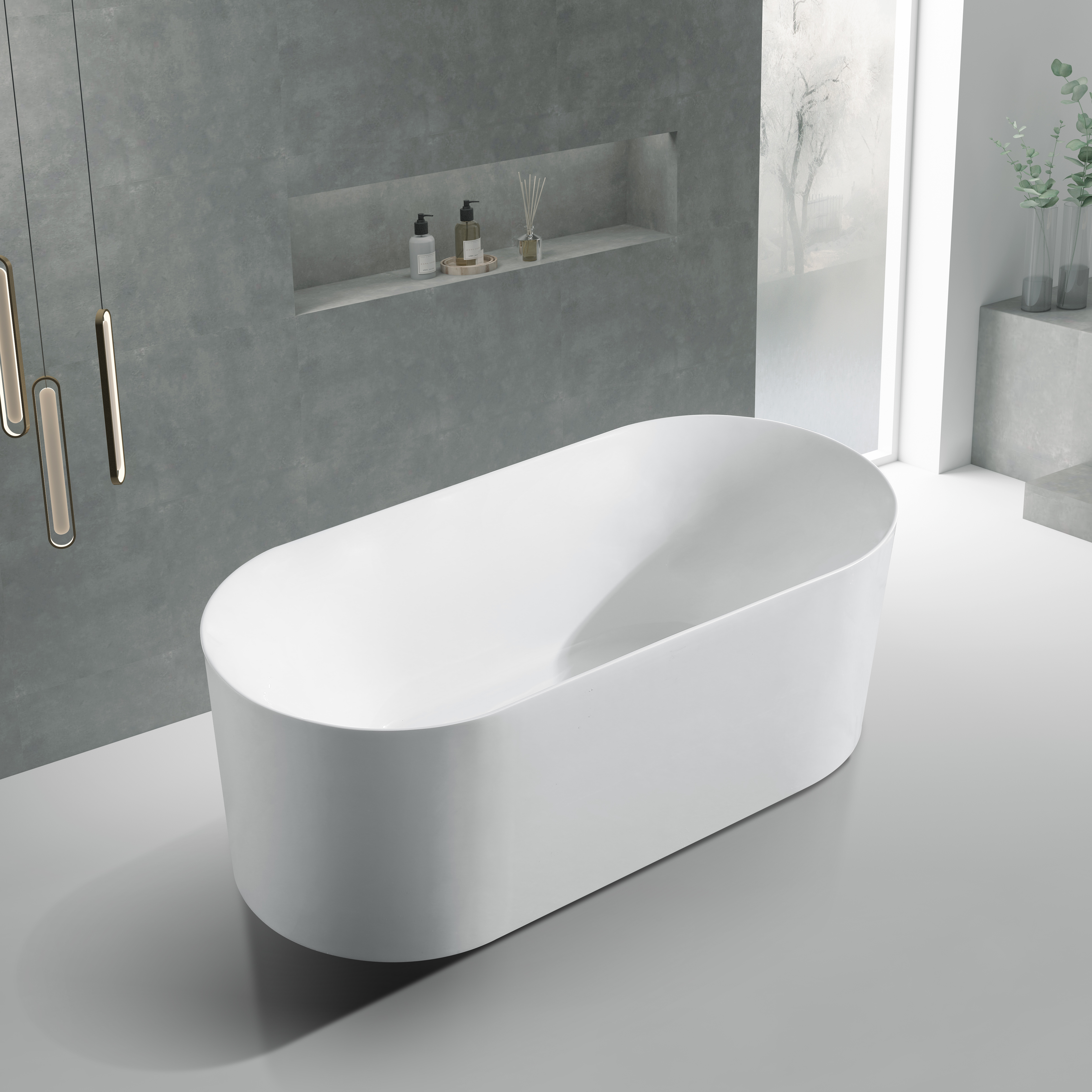 Simple bathtub