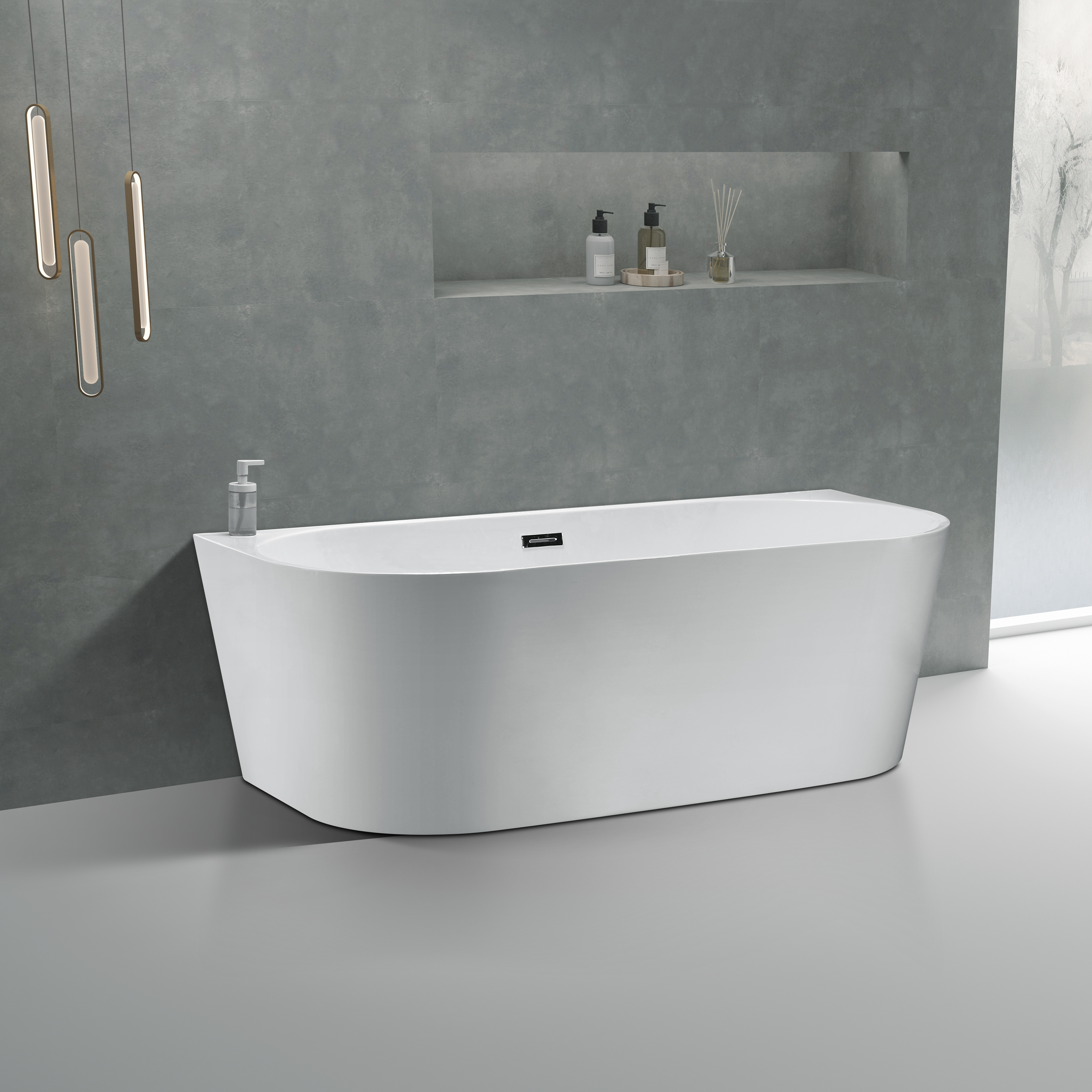 Simple bathtub