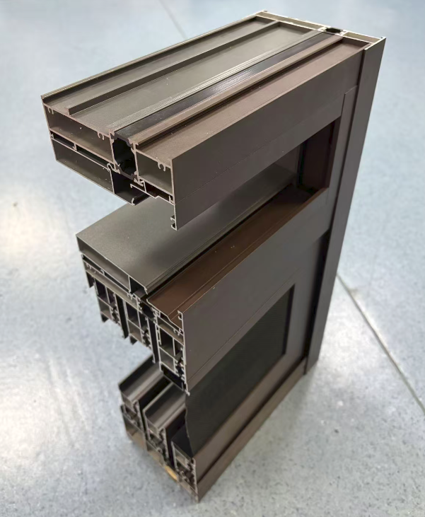 120 series three-track sliding window