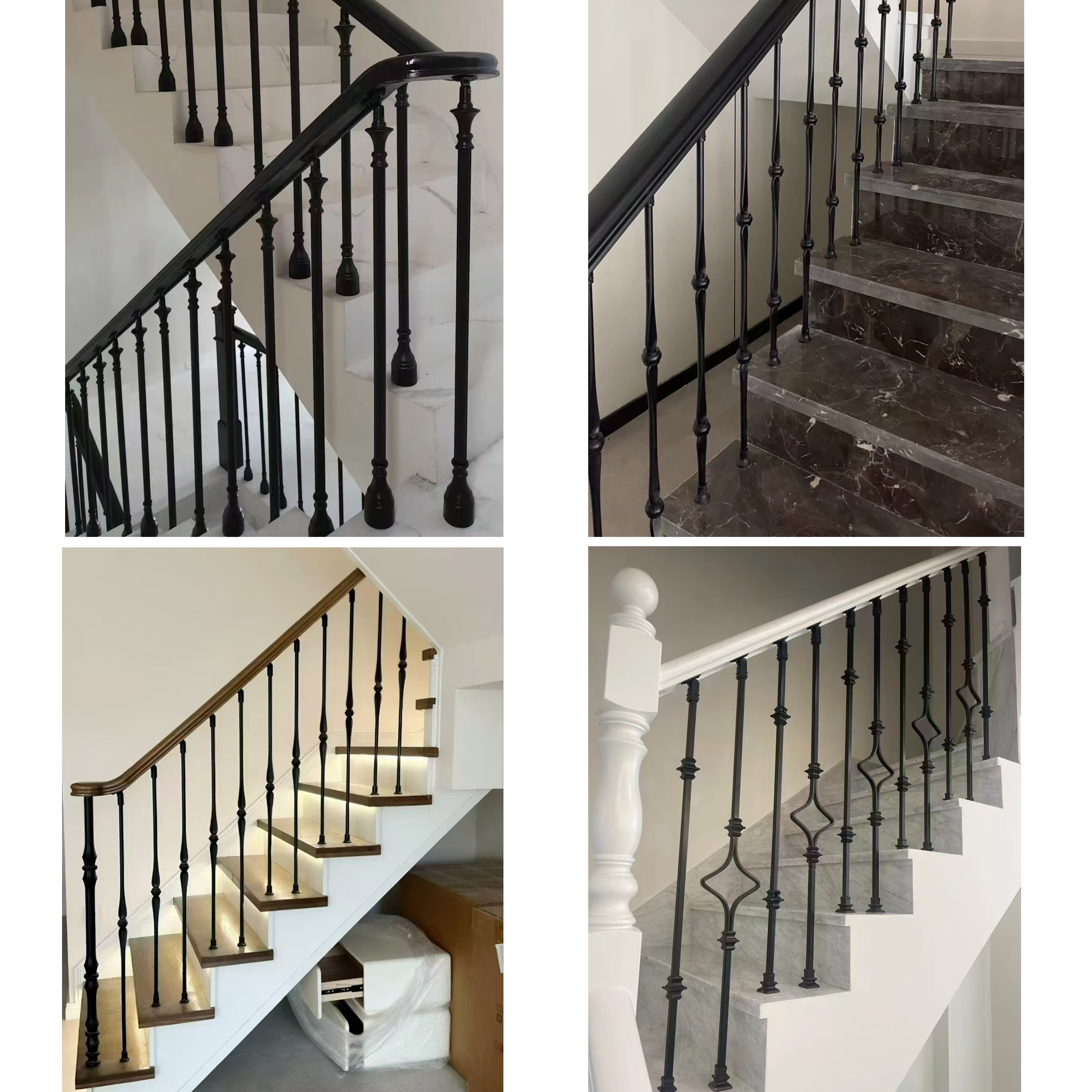 wrouoght iron stair, wrought iron handrail, ornamental iron