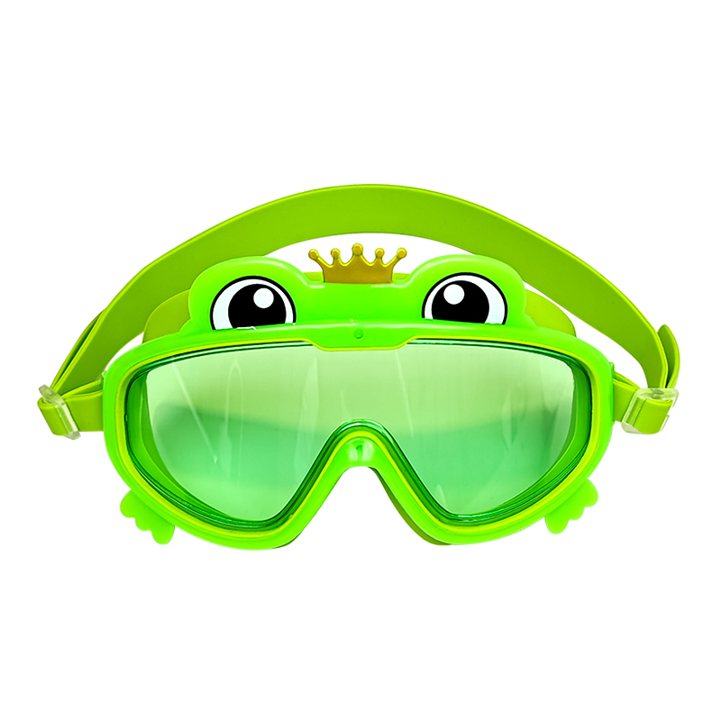 Cute Cartoon Kids Swim Goggles - Bright Colors for 3-10 Year Olds