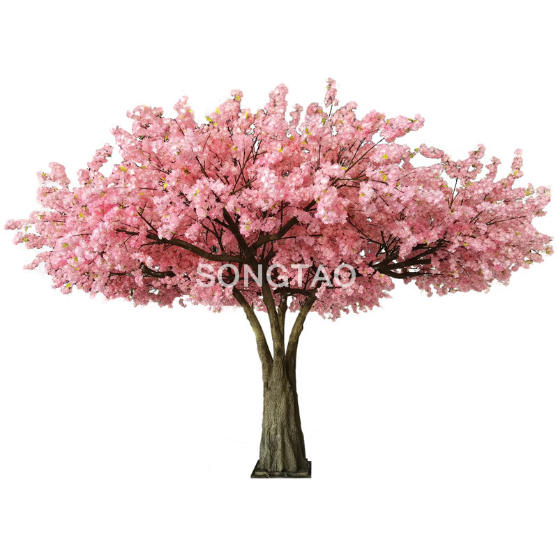 Artificial cherry blossom tree
