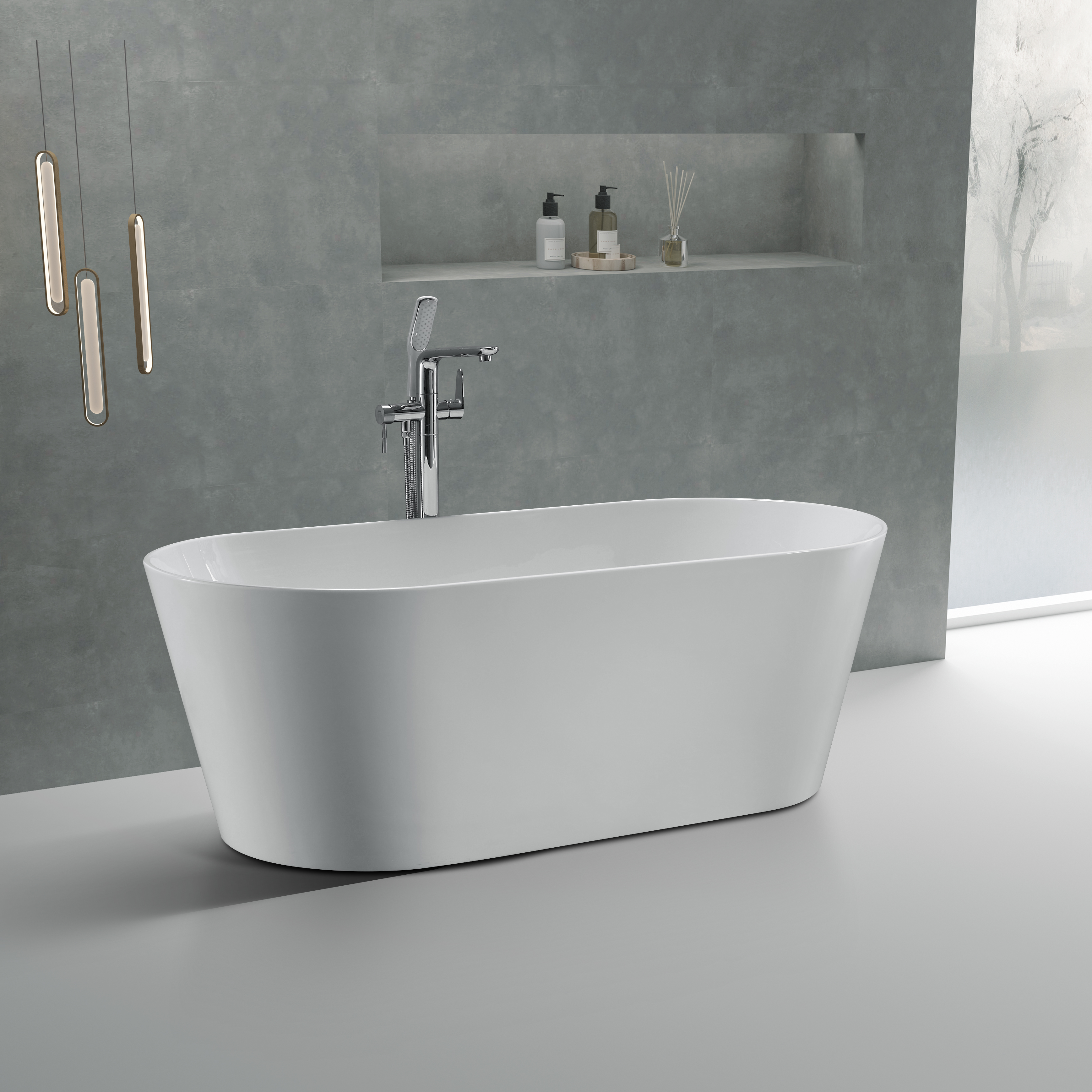 Simple bathtub