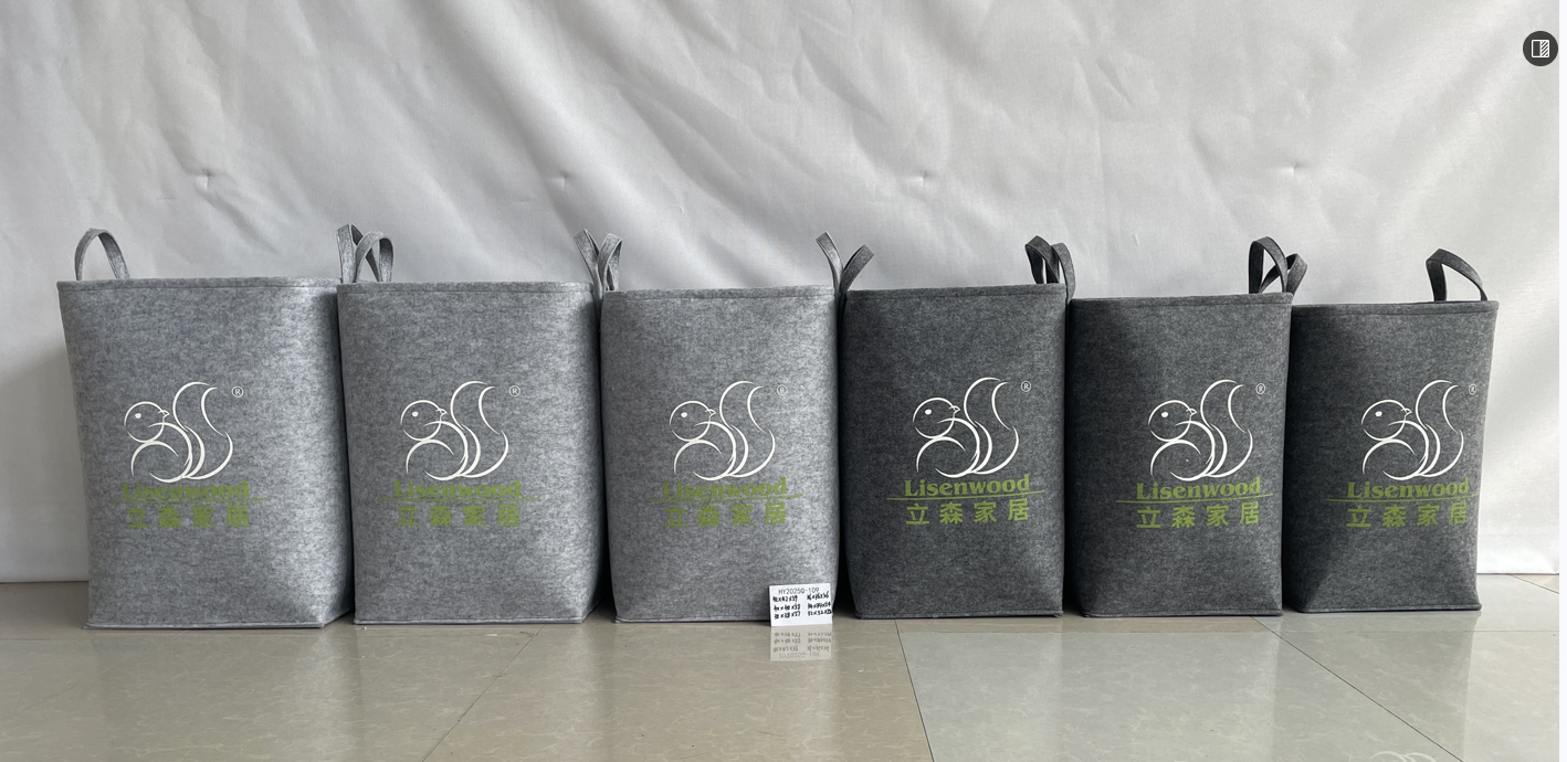 Laundry hampers set 6