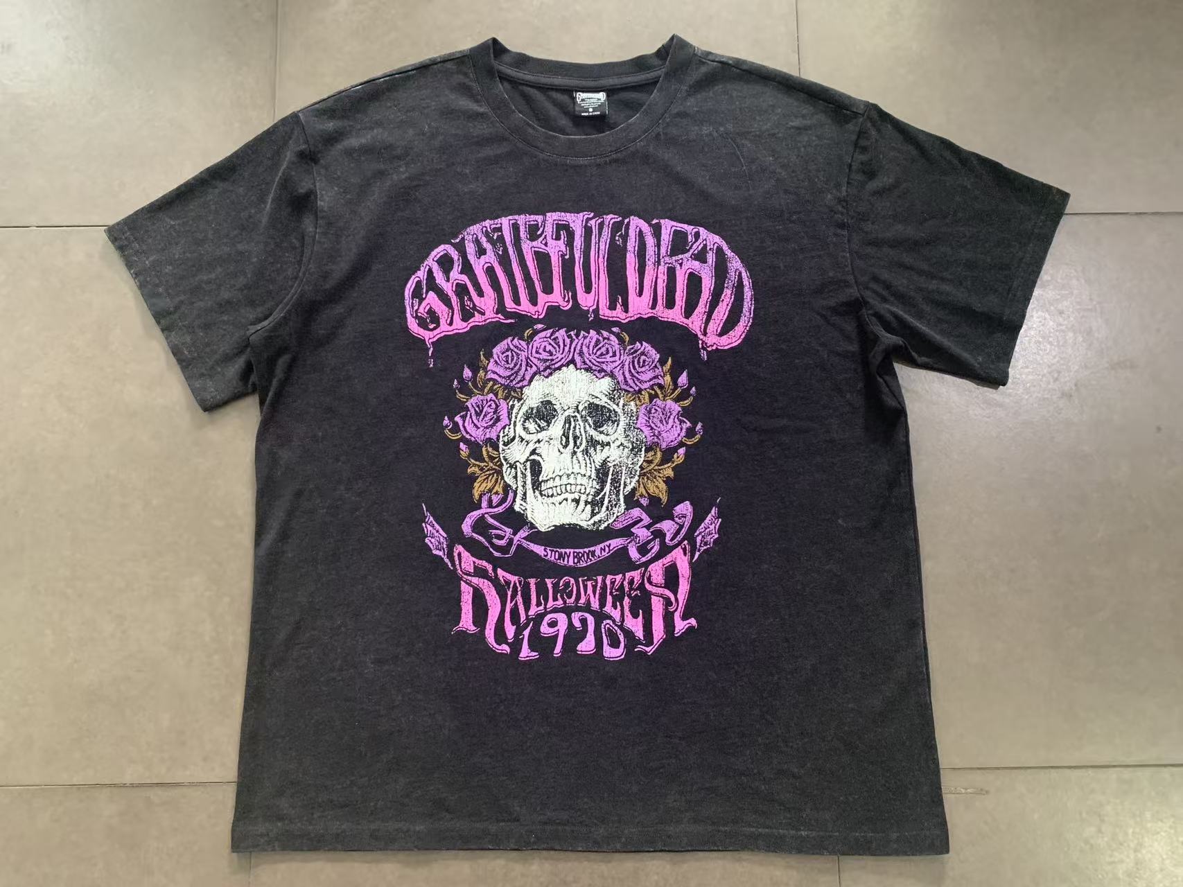 Men's cotton washed T-shirt
