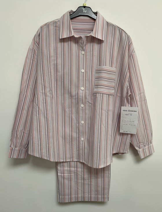 Cotton YD seersucker pajams