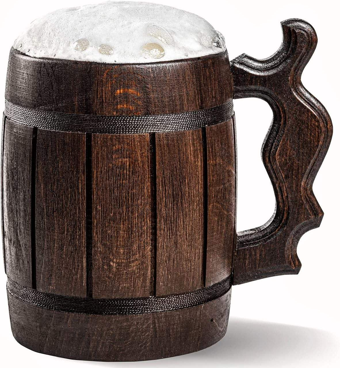 Wood Beer Mug