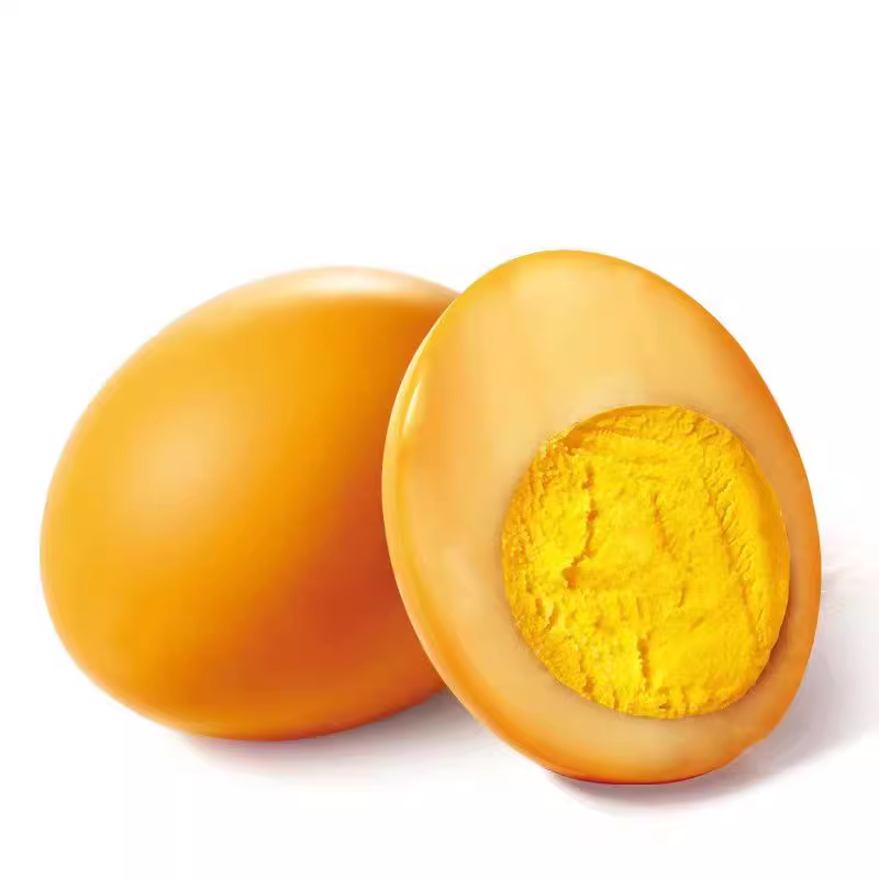 Salt-baked eggs