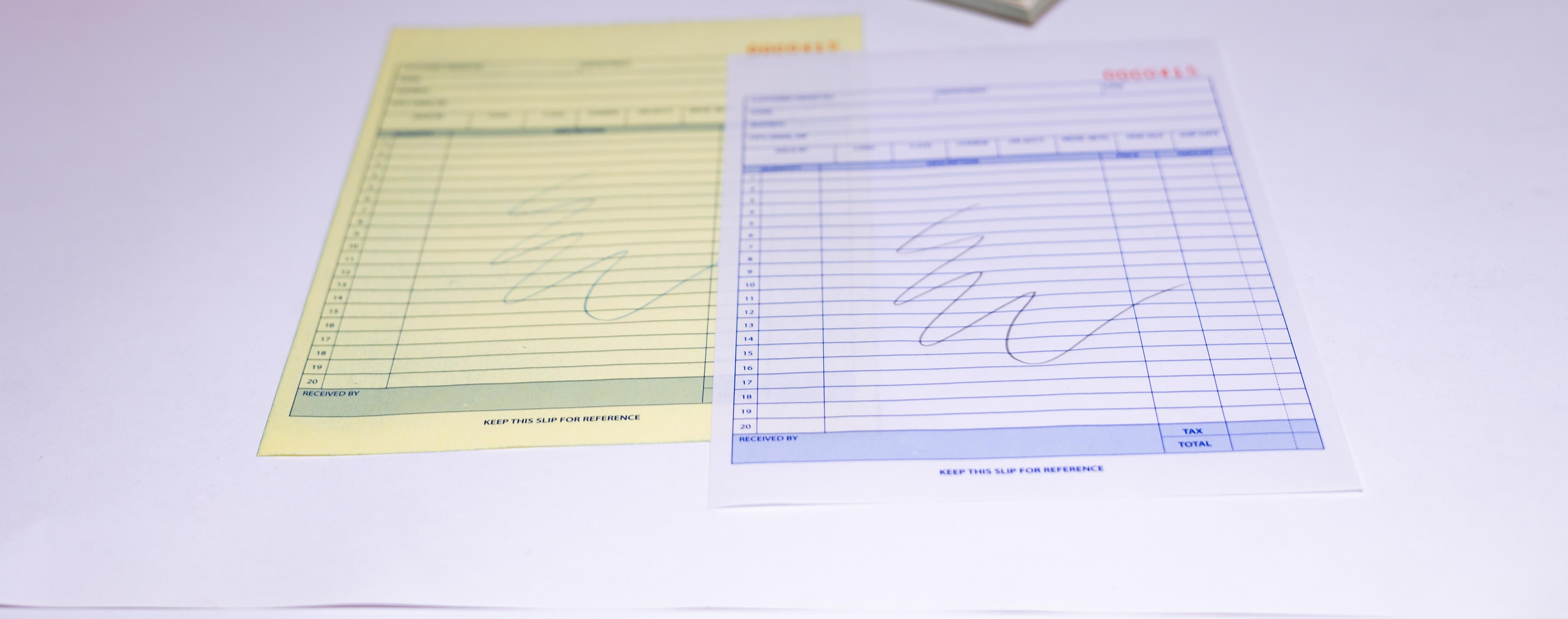 carbonless paper