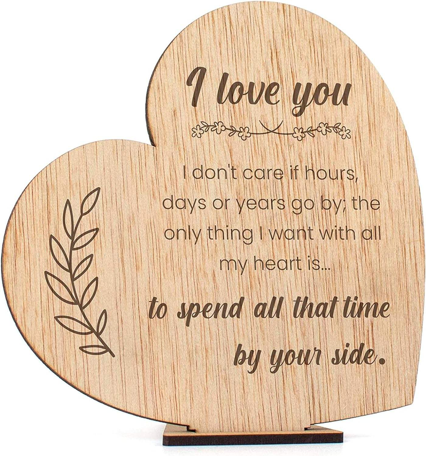 Wood Heart Decor
