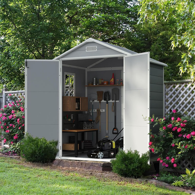 outdoor storage shed