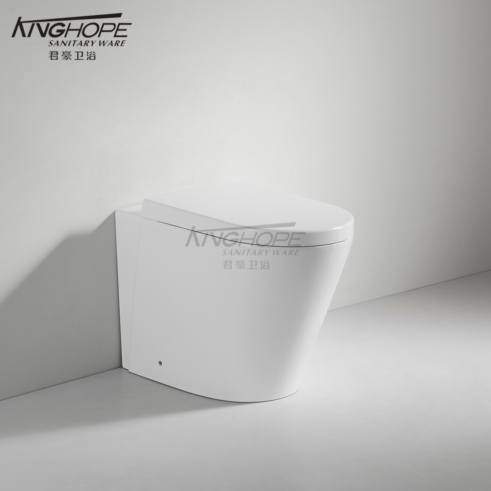 Factory Direct Sale Ceramic Rimless High-Flushing Power Floor Standing Toilet Sanitary Ware
