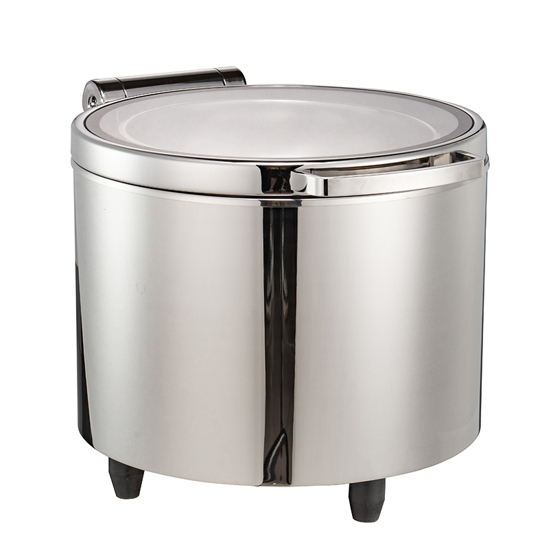 Wet(Dry) Damping Hinged Electric Round Soup Station