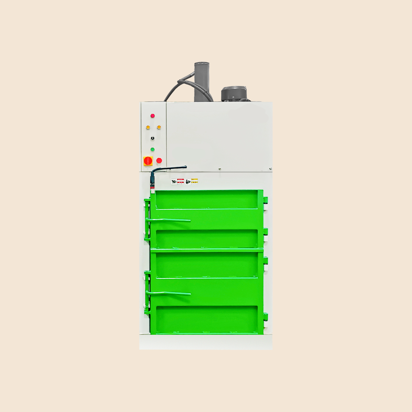 Vertical Bailer Compressor For Cardboard, Plastic And Waste Recycling
