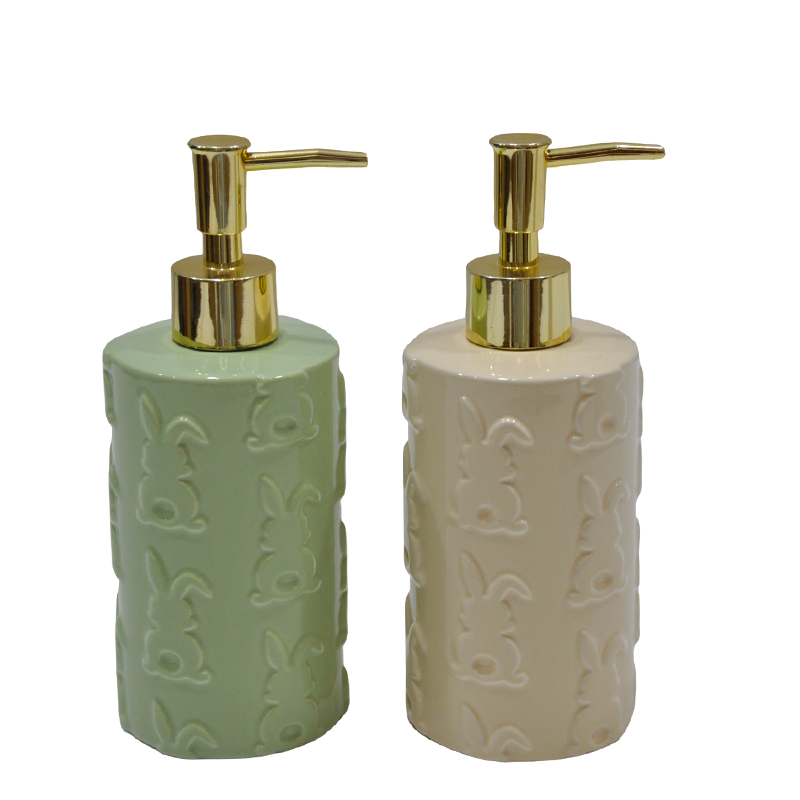 Easter Bunny Relief Soap Dispenser