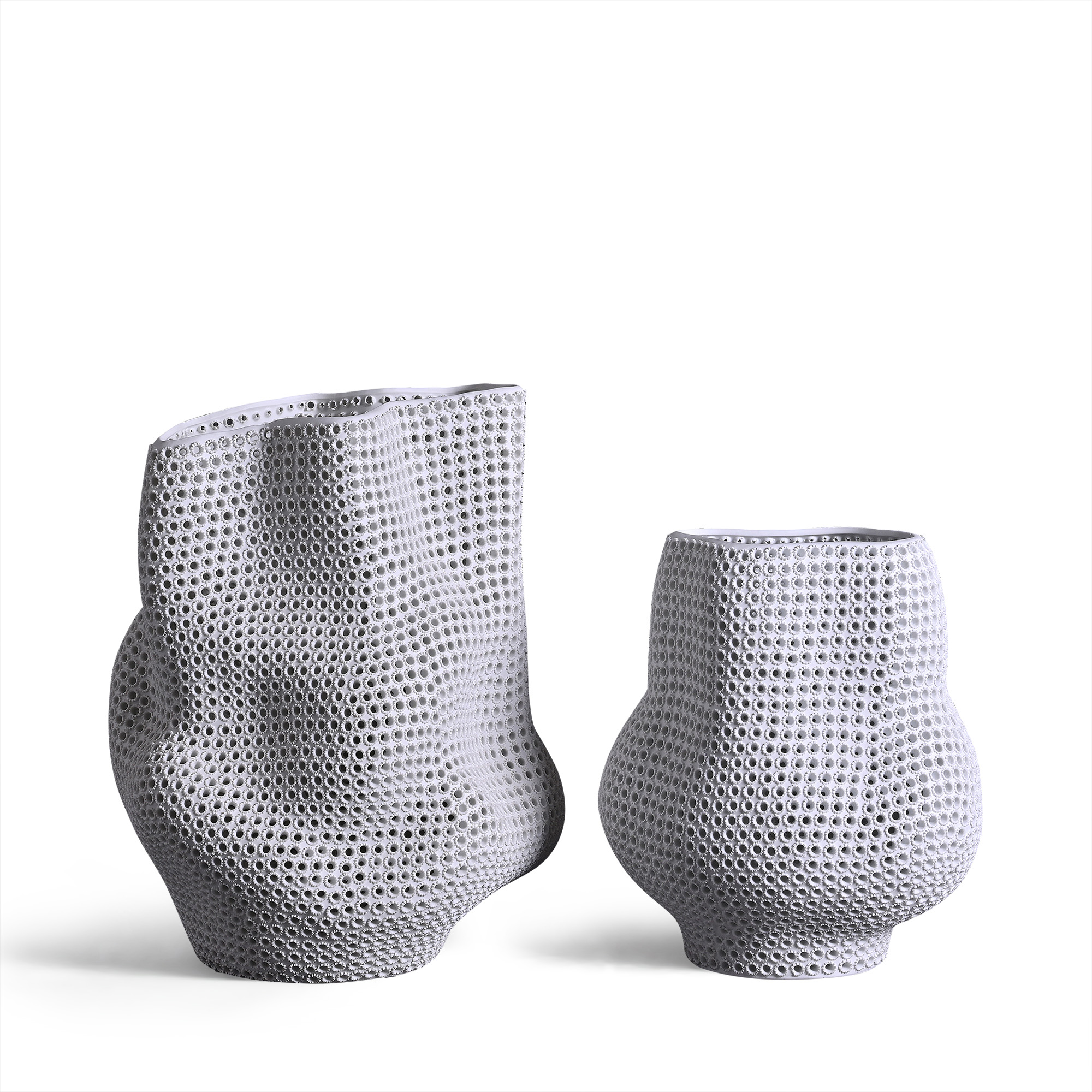 Porcelain vases
