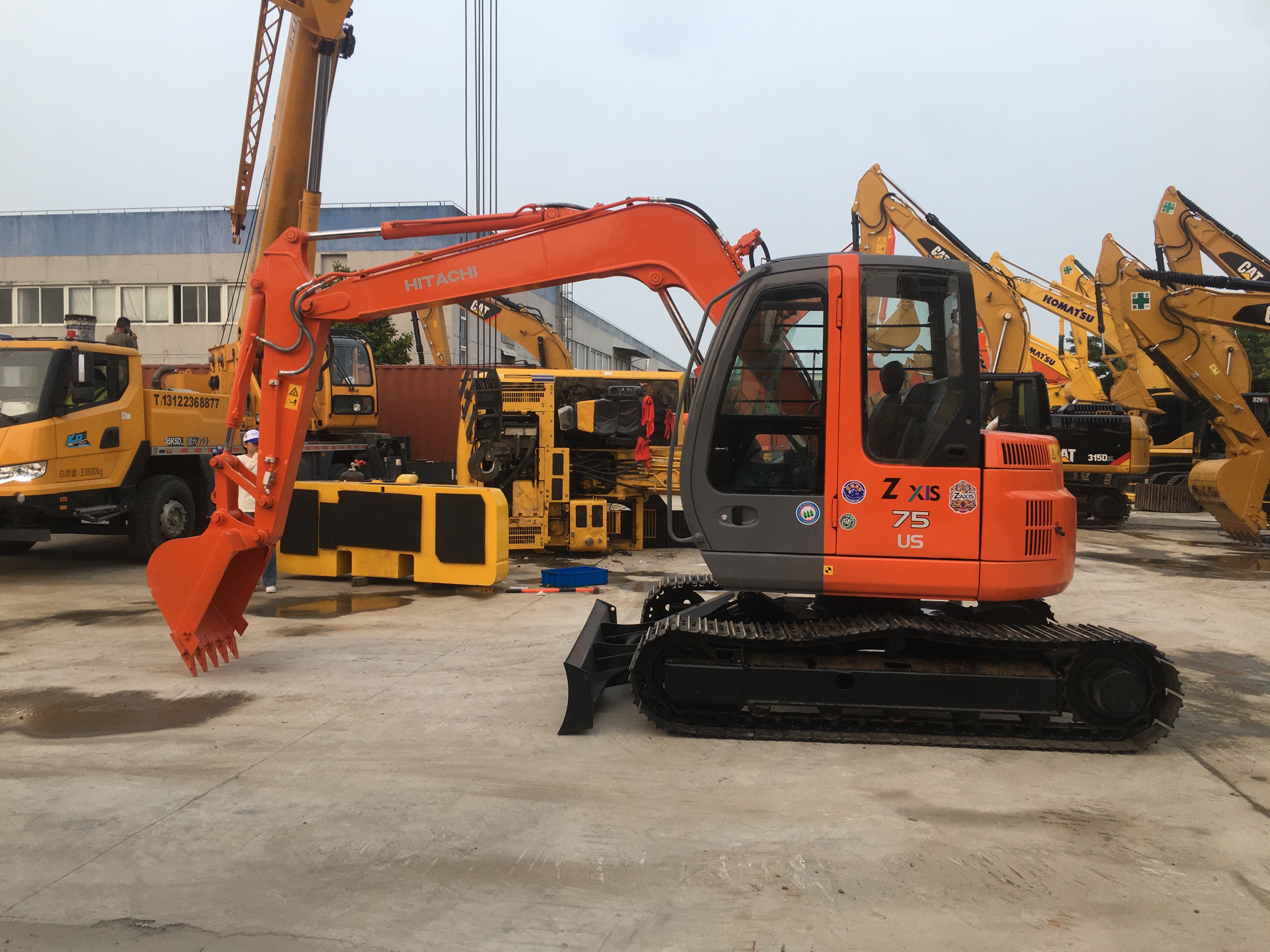 Hitachi ZX75 Excavator