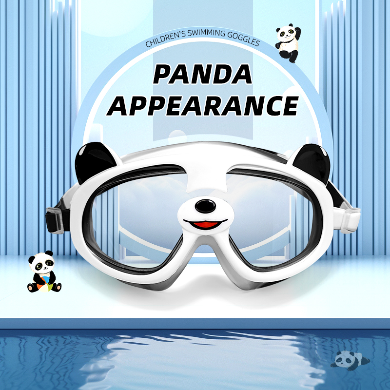 Safe Children Swim Goggles, Non-Toxic Silicone & Impact-Resistant Lens