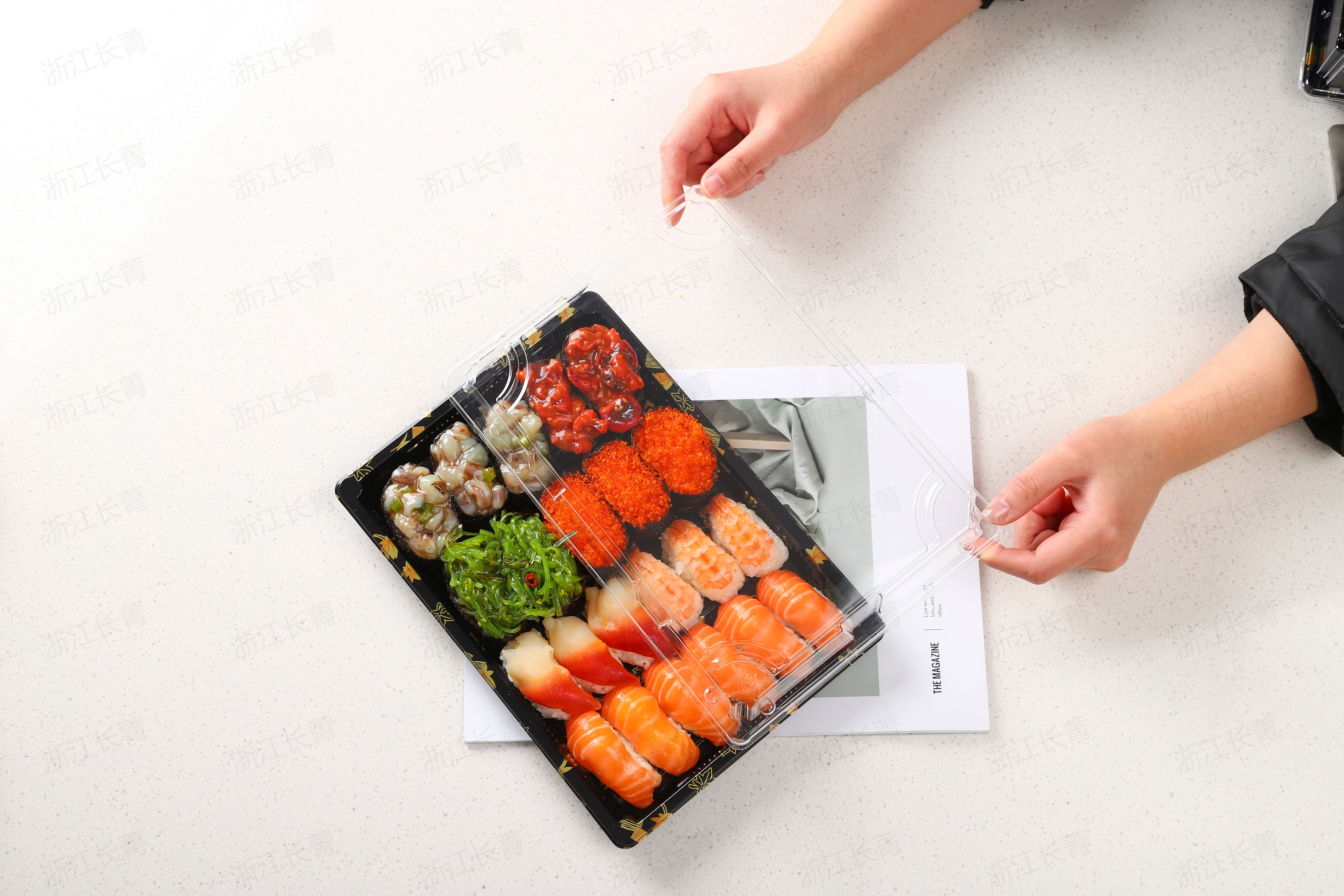 Plastic Sushi Tray