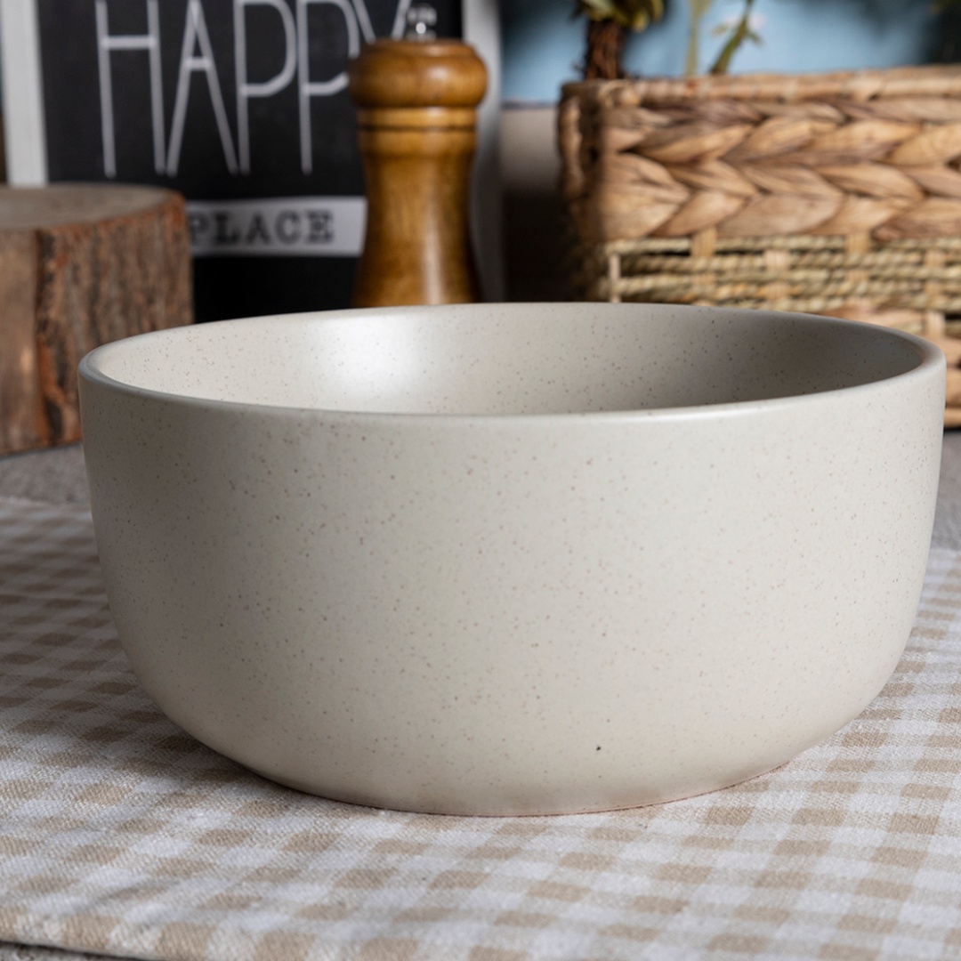 Ceramic bowl matte glaze stoneware home wholesale supermarket