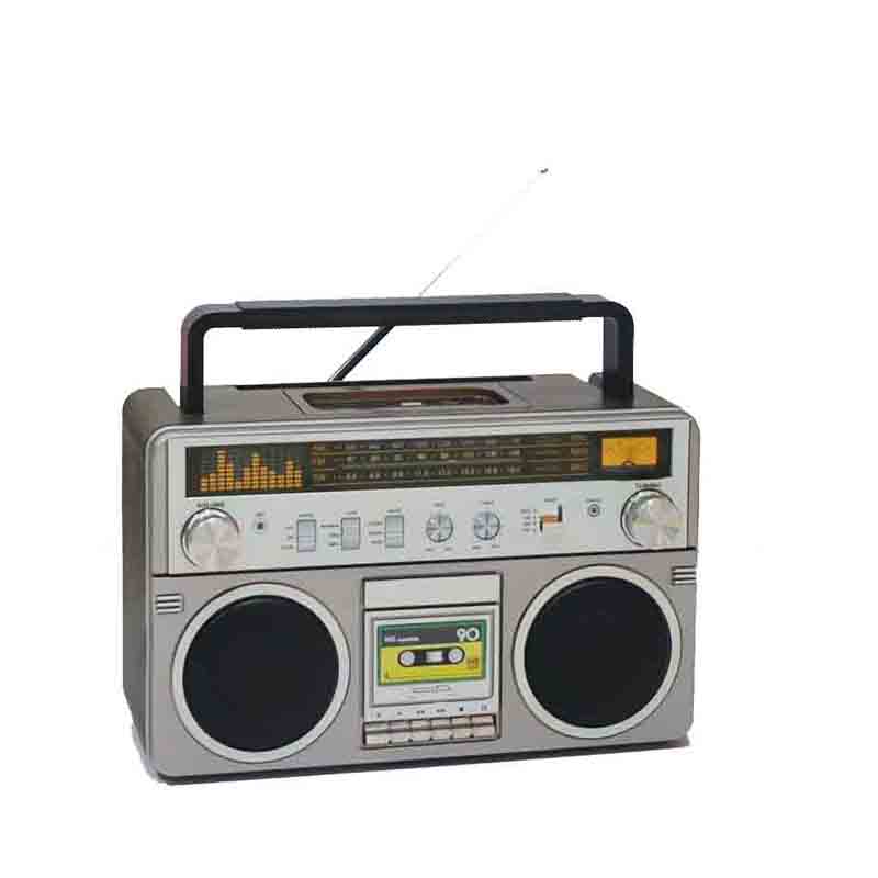 Factory Sale wireless link multi-band Radio with Usb Tf Card rechargeable Retro Radio