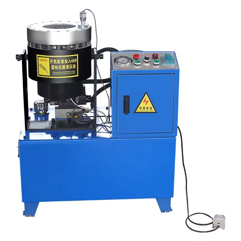 Pipe shrinking machine