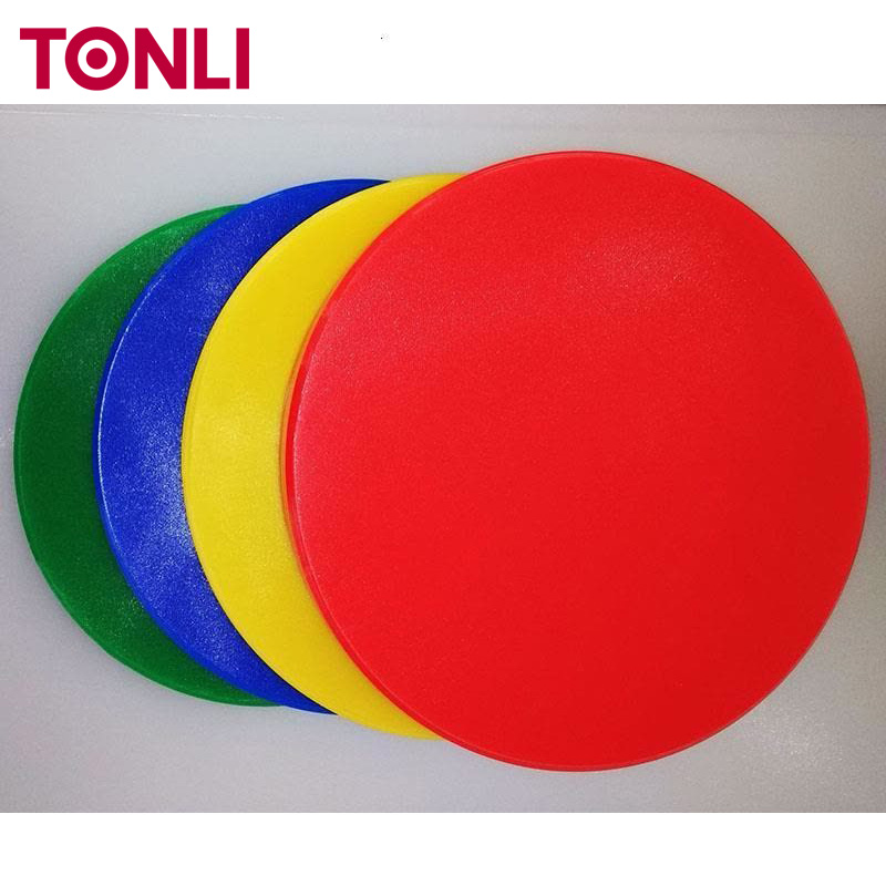 Yantai TONLI Food Safety HDPE PE Chopping Block Customized Double-sided Cutting Board
