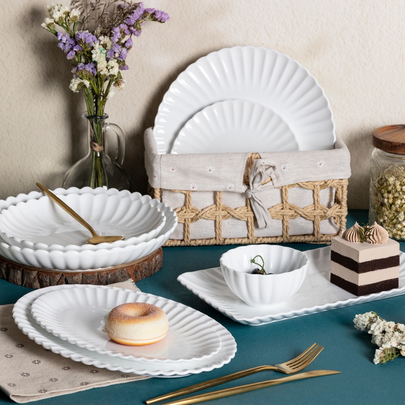 25.8cm Dinner Plate With Embossed