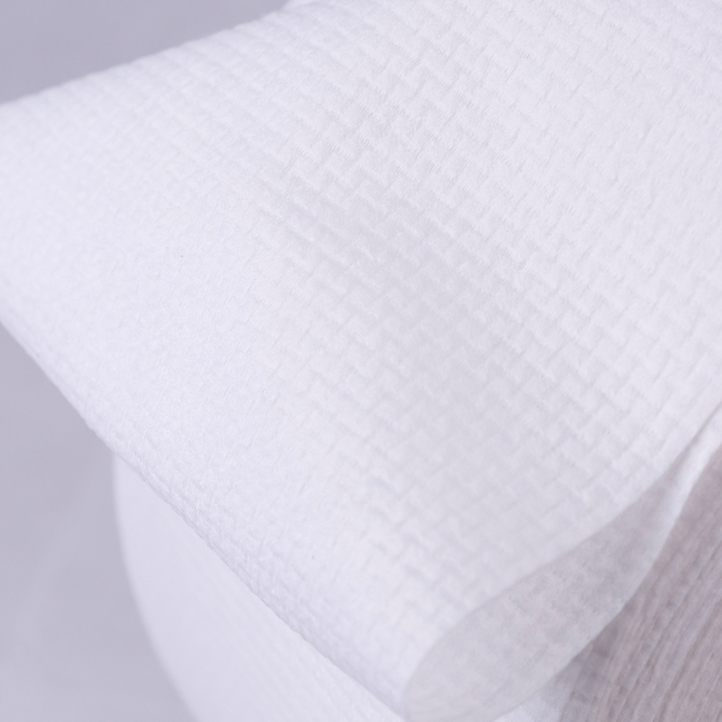 Nonwoven cotton roll