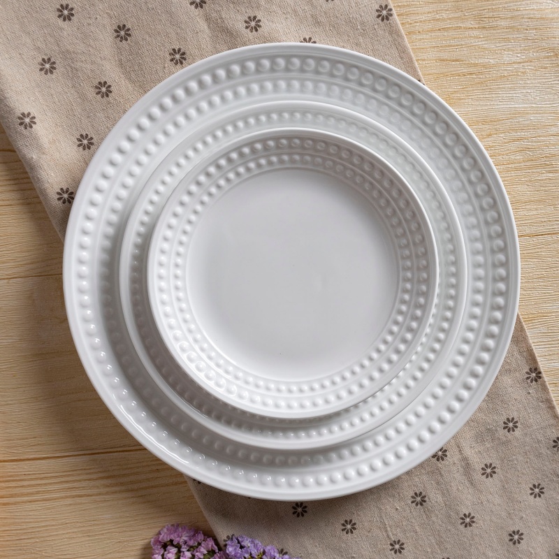26.9cm Dinner Plate With Embossed