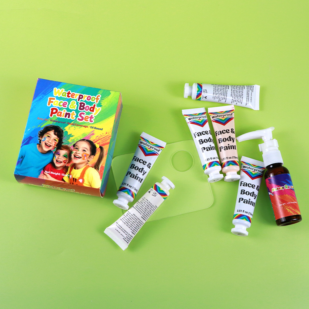 Waterproof face body paint cream makeup