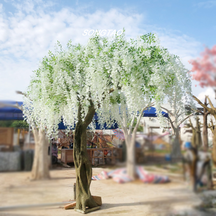 Artificial wisteria tree