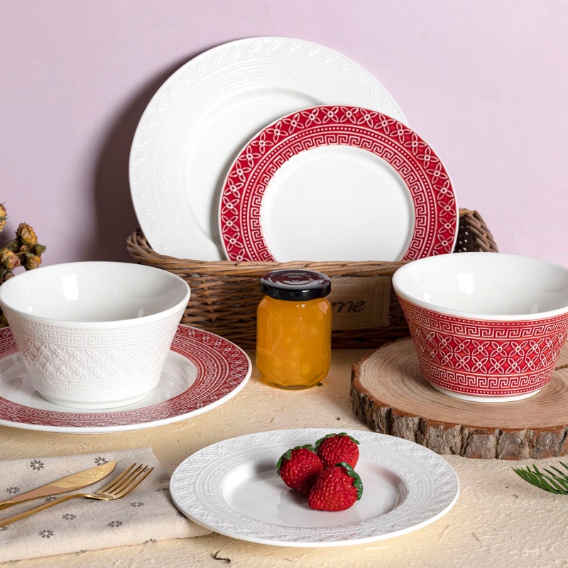 25.3cm Dinner Plate With Embossed
