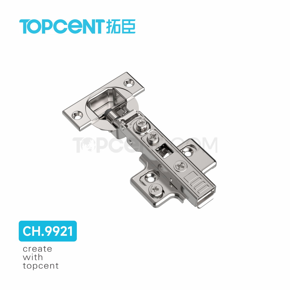 Blum-Style Cup Head Buffered Hinge