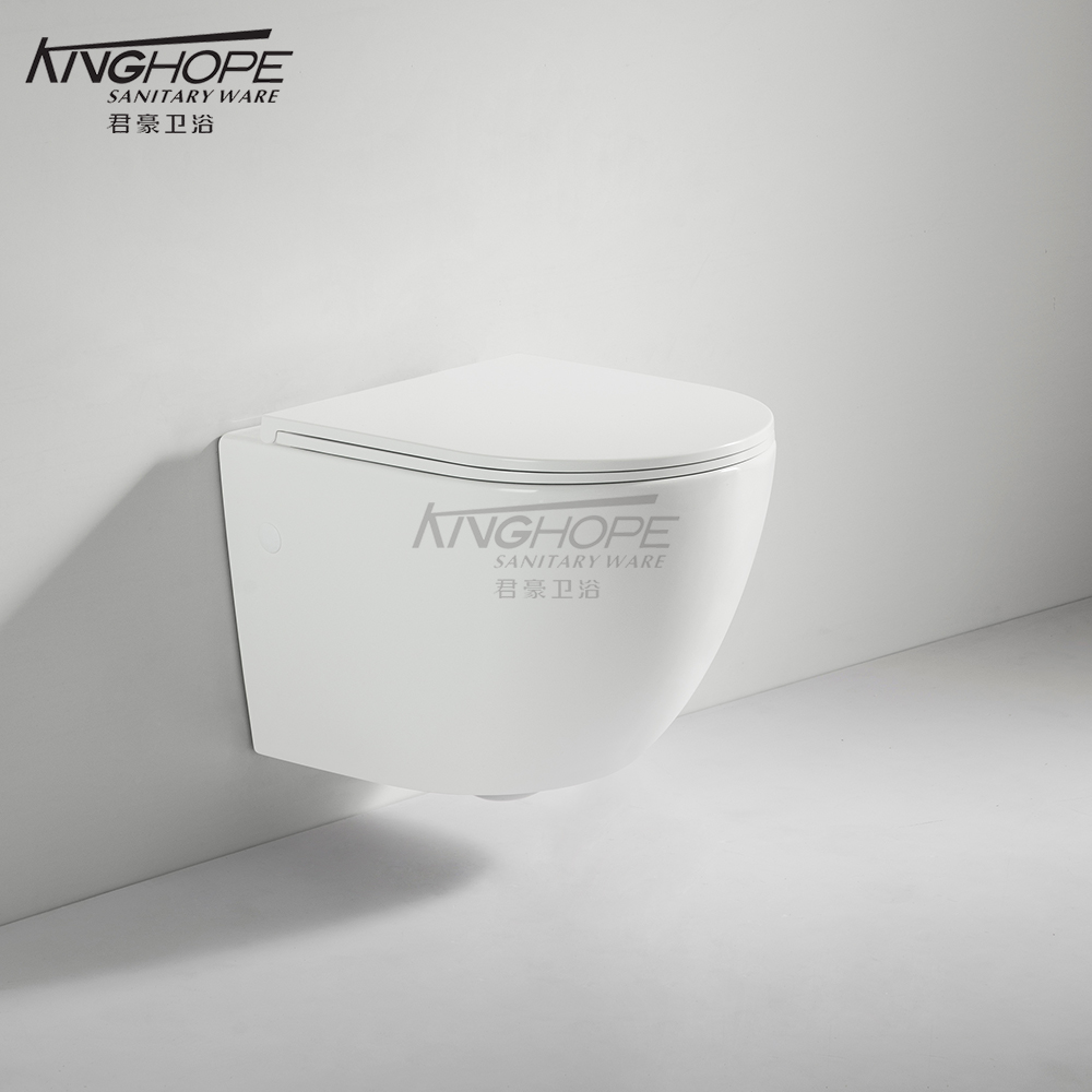Ceramic Powerful Cleaning Tornado Wall Hung Toilet for Hotel Use Sanitary Ware