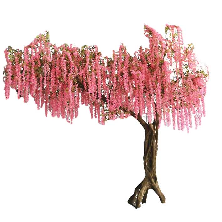 Artificial wisteria tree