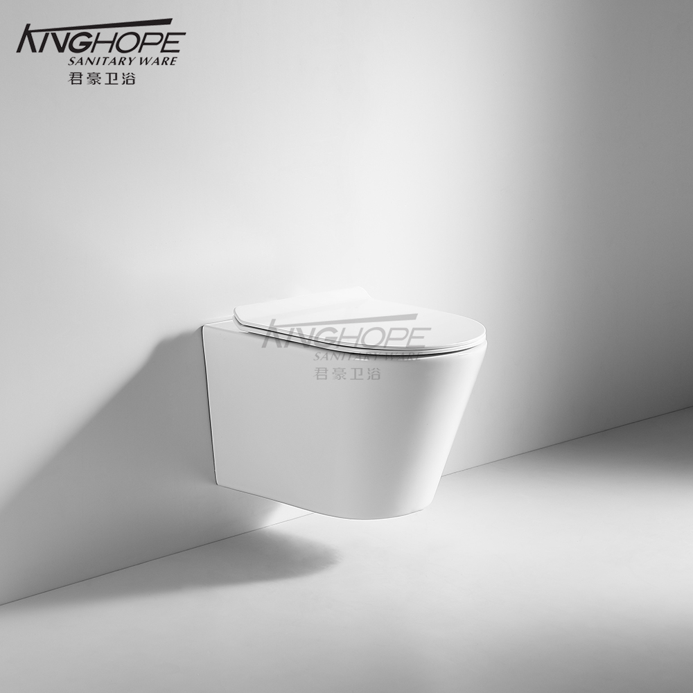 Factory Direct Sale Easy-Clean Tornado Wall Hung Toilet for Commercial Sanitary Ware