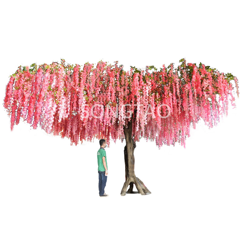 Artificial wisteria tree