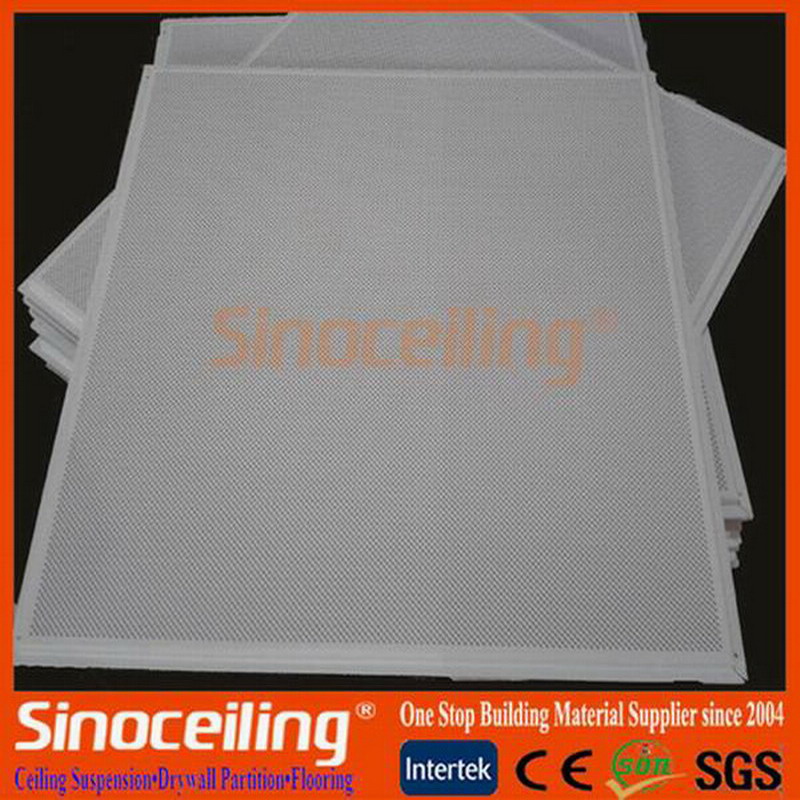 Lay-in Perforated Metal Ceiling Tile Aluminum ceiling