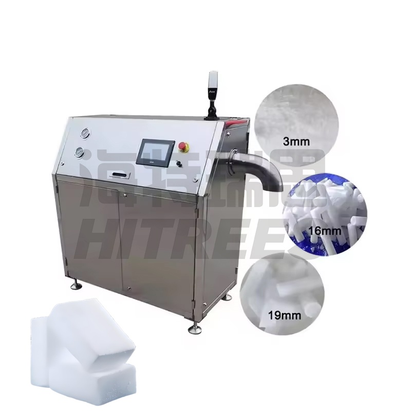 Dry ice pellet machine