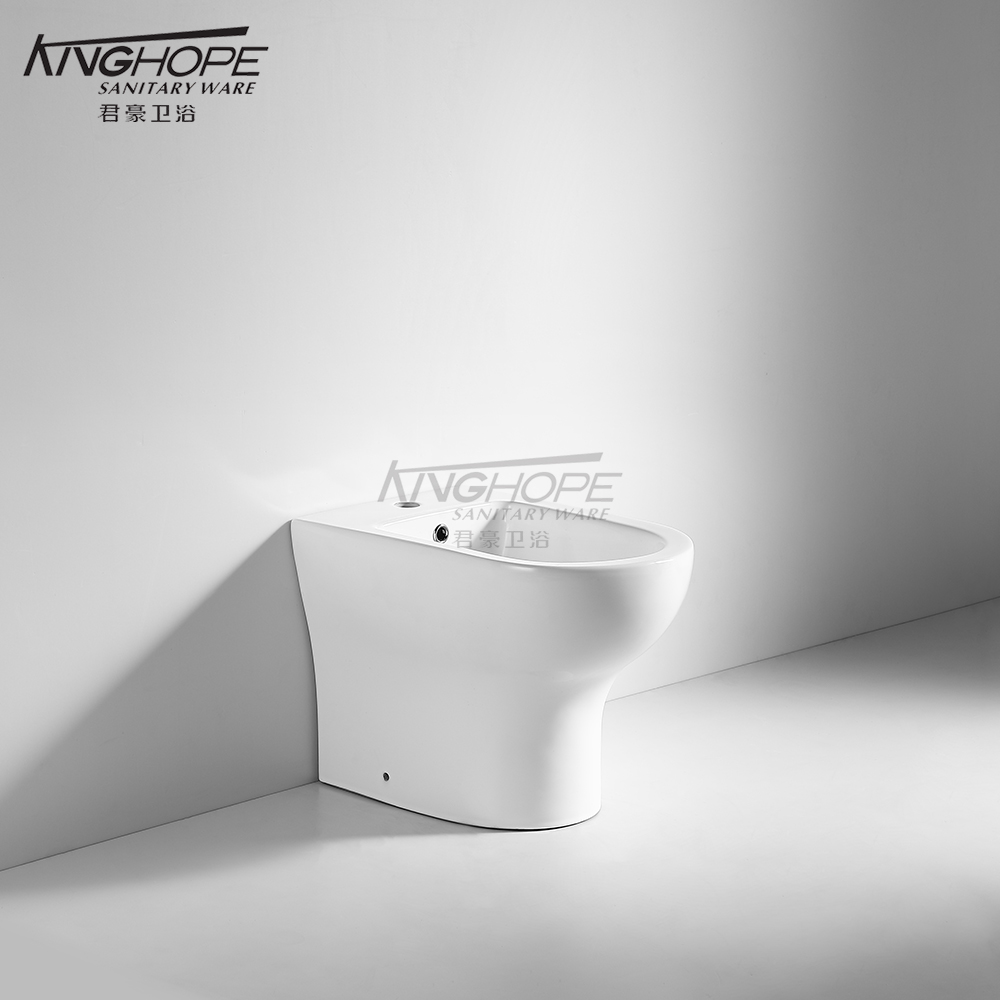 OEM Service Easy Installation Wear-Resistant Glaze WC Toilet Bathroom Floor-Standing Bidet for Women
