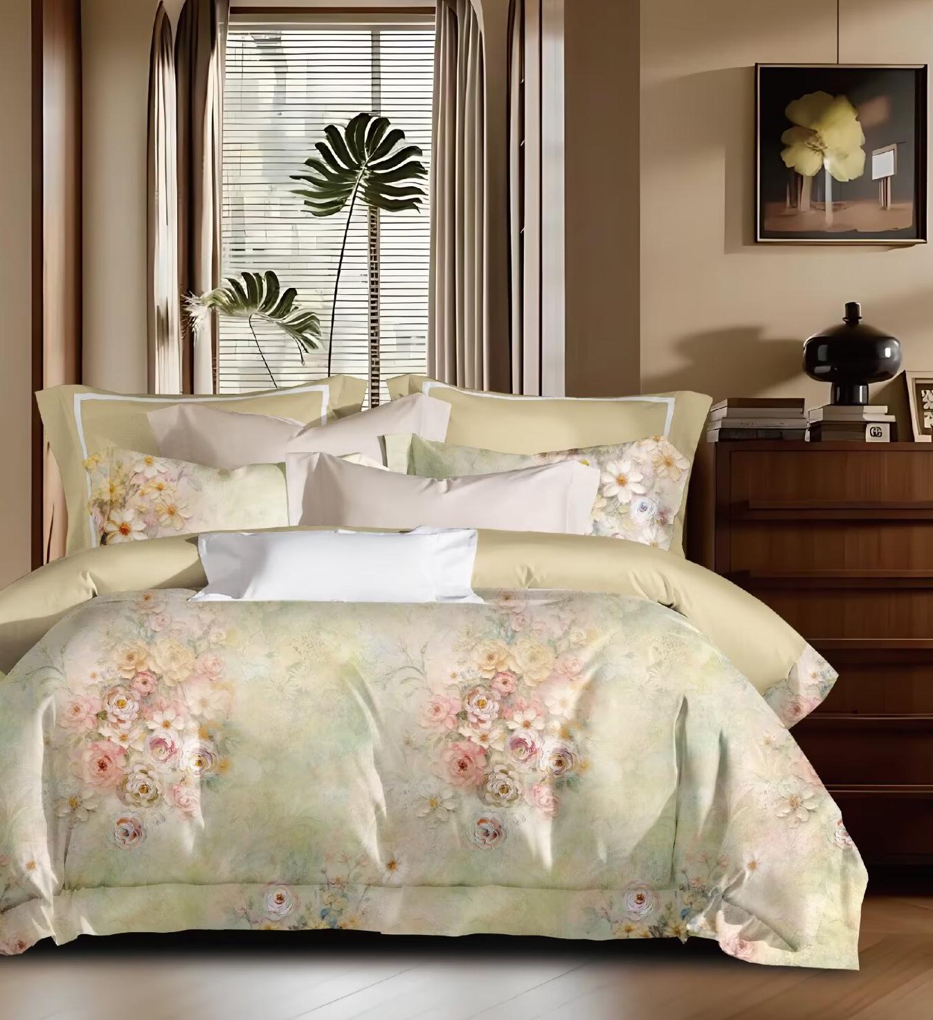60s100% cotton digital print sheet fabric