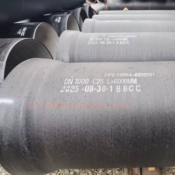 Socket Ductile iron pipe