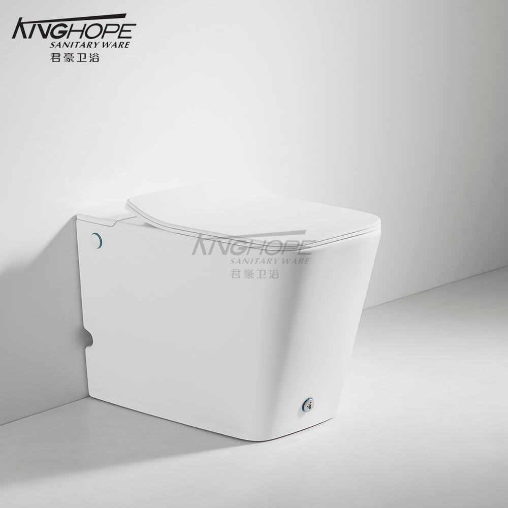 Smart Ceramic Pulse Solenoid Flushing Toilet Bowl Floor-Standing Bathroom Toilet